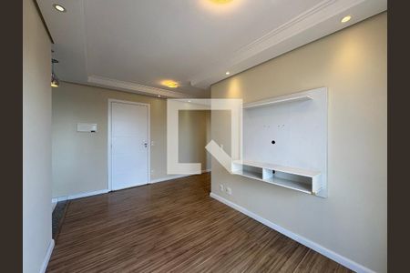 Sala de apartamento para alugar com 2 quartos, 57m² em Vila Homero Thon, Santo André