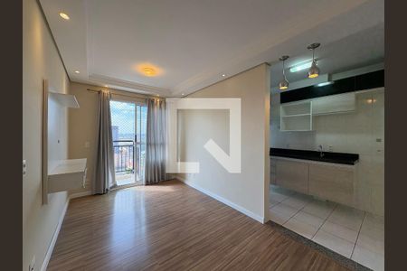 Sala de apartamento para alugar com 2 quartos, 57m² em Vila Homero Thon, Santo André