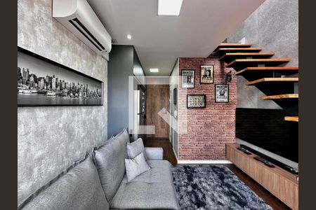 Sala de apartamento à venda com 1 quarto, 35m² em Jardim das Acacias, São Paulo