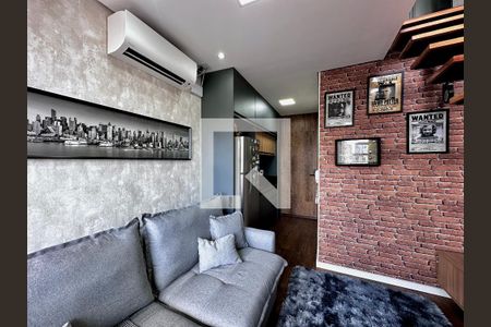 Sala de apartamento à venda com 1 quarto, 35m² em Jardim das Acacias, São Paulo