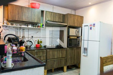 Cozinha de casa para alugar com 2 quartos, 80m² em Jardim Universitario, Viamão