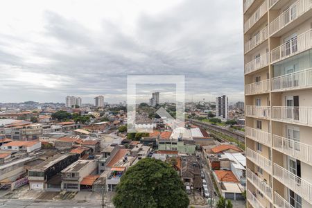 Vista Sacada Sala/Cozinha de apartamento à venda com 1 quarto, 28m² em Vila Ré, São Paulo