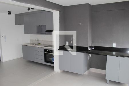Sala/Cozinha de apartamento à venda com 1 quarto, 55m² em Consolação, São Paulo