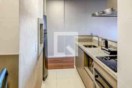 Cozinha de kitnet/studio à venda com 1 quarto, 44m² em Petrópolis, Porto Alegre