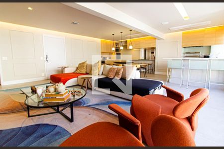 Sala de apartamento à venda com 3 quartos, 173m² em Perdizes, São Paulo