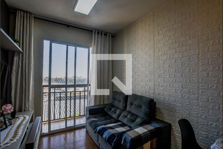 Sala de apartamento à venda com 2 quartos, 50m² em Parque Erasmo Assunção, Santo André