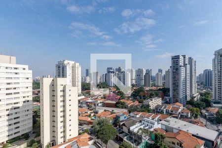 Vista da Varanda de kitnet/studio para alugar com 1 quarto, 24m² em Santo Amaro, São Paulo