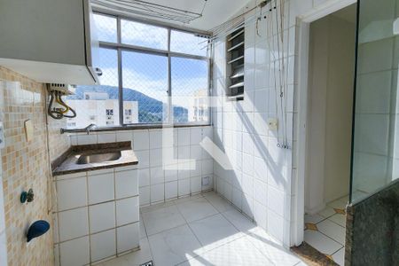 Área de Serviço de apartamento à venda com 3 quartos, 90m² em Laranjeiras, Rio de Janeiro
