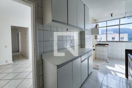 Cozinha de apartamento à venda com 3 quartos, 90m² em Laranjeiras, Rio de Janeiro