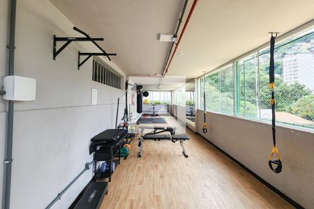 Área comum - Academia de apartamento à venda com 3 quartos, 90m² em Laranjeiras, Rio de Janeiro