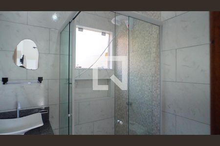 Banheiro de kitnet/studio para alugar com 1 quarto, 30m² em Barra da Lagoa, Florianópolis