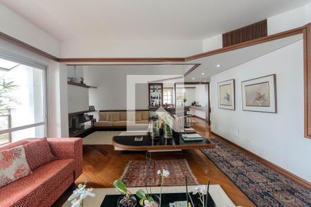 Sala de apartamento à venda com 4 quartos, 264m² em Morro dos Ingleses, São Paulo