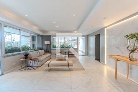 Hall de entrada de apartamento à venda com 4 quartos, 463m² em Morro dos Ingleses, São Paulo