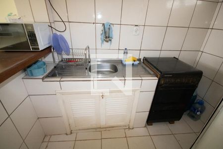 Cozinha de apartamento para alugar com 1 quarto, 64m² em Vila Caiçara, Praia Grande