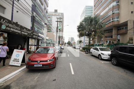Vista da Rua de apartamento para alugar com 1 quarto, 64m² em Vila Caiçara, Praia Grande