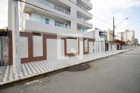 Fachada de apartamento para alugar com 1 quarto, 45m² em Nova Mirim, Praia Grande