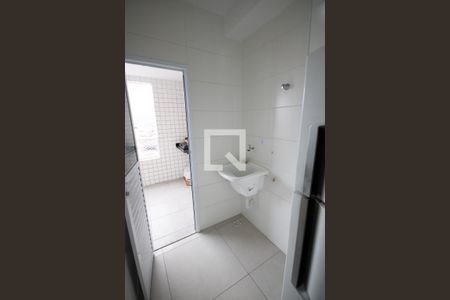 Área de Serviço de apartamento para alugar com 1 quarto, 45m² em Nova Mirim, Praia Grande