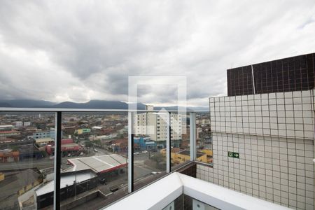 Área comum - Piscina de apartamento para alugar com 1 quarto, 45m² em Nova Mirim, Praia Grande