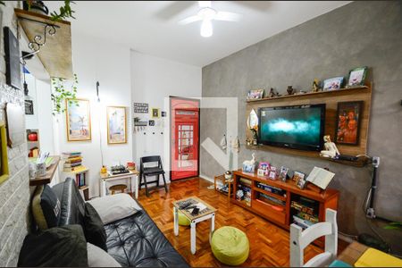 Sala de apartamento à venda com 2 quartos, 70m² em Tijuca, Rio de Janeiro
