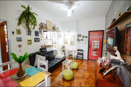 Sala de apartamento à venda com 2 quartos, 70m² em Tijuca, Rio de Janeiro