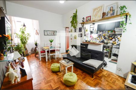 Sala de apartamento à venda com 2 quartos, 70m² em Tijuca, Rio de Janeiro