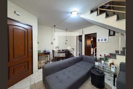 Sala de casa à venda com 3 quartos, 75m² em Vila Lutécia, Santo André