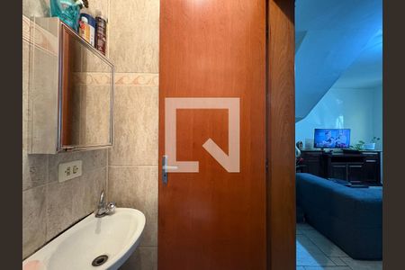 Lavabo de casa à venda com 3 quartos, 75m² em Vila Lutécia, Santo André