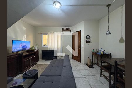 Sala de casa à venda com 3 quartos, 75m² em Vila Lutécia, Santo André