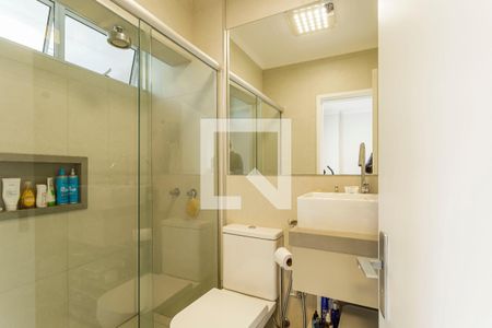 Banheiro da Suíte 1 de apartamento à venda com 2 quartos, 72m² em Indianópolis, São Paulo