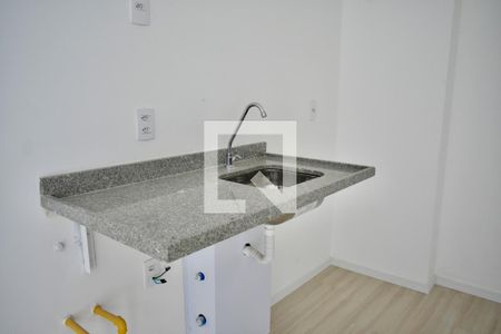 Sala/Cozinha de apartamento à venda com 1 quarto, 38m² em Planalto Paulista, São Paulo