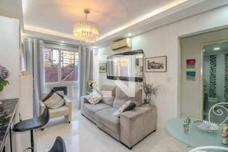 Sala de apartamento para alugar com 1 quarto, 45m² em Auxiliadora, Porto Alegre