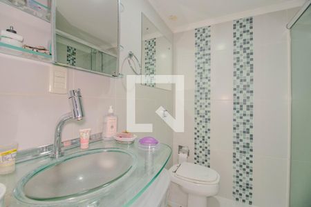 Banheiro de apartamento para alugar com 1 quarto, 45m² em Auxiliadora, Porto Alegre