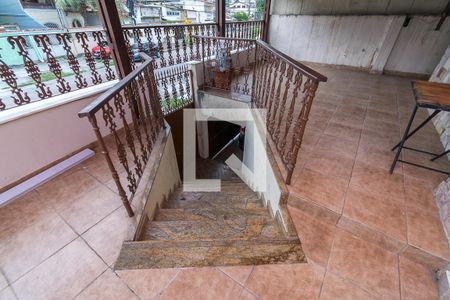 Varanda da frente - Acesso a garagem de casa à venda com 2 quartos, 320m² em Vila Kosmos, Rio de Janeiro