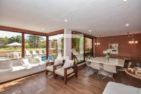 Área comum de casa à venda com 5 quartos, 518m² em Jardim Guedala, São Paulo
