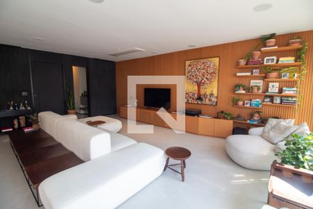 Sala/Cozinha de apartamento para alugar com 3 quartos, 143m² em Campo Belo, São Paulo