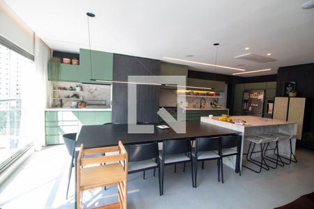 Sala/Cozinha de apartamento para alugar com 3 quartos, 143m² em Campo Belo, São Paulo