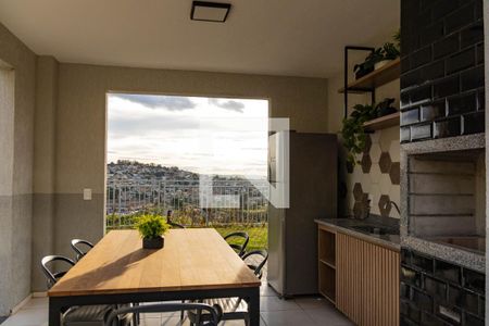Espaço Gourmet de apartamento à venda com 3 quartos, 67m² em Palmeiras, Belo Horizonte