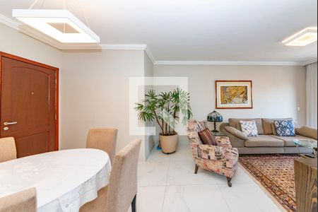 Sala de apartamento à venda com 3 quartos, 119m² em Nova Suíça, Belo Horizonte
