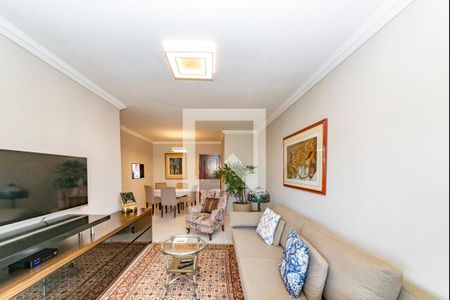 Sala de apartamento à venda com 3 quartos, 119m² em Nova Suíça, Belo Horizonte