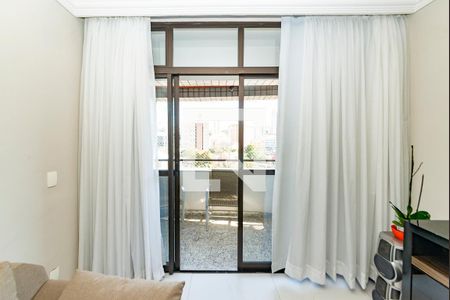 Varanda da Sala de apartamento à venda com 3 quartos, 119m² em Nova Suíça, Belo Horizonte