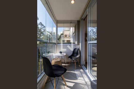 Sacada de kitnet/studio à venda com 1 quarto, 38m² em Vila Andrade, São Paulo