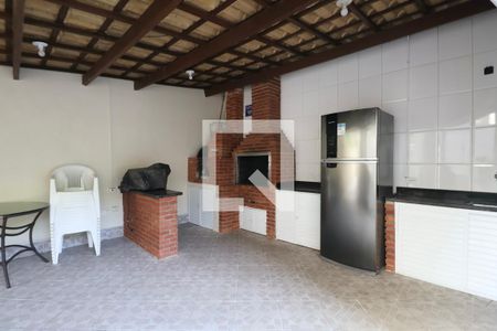 Área comum - Churrasqueira de apartamento para alugar com 3 quartos, 95m² em Jardim Las Palmas, Guarujá