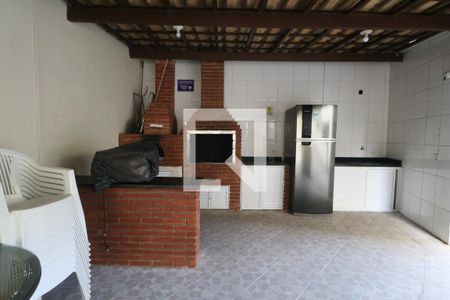 Área comum - Churrasqueira de apartamento para alugar com 3 quartos, 95m² em Jardim Las Palmas, Guarujá