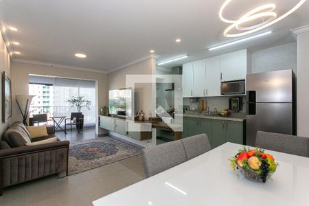 Sala de apartamento à venda com 3 quartos, 104m² em Tatuapé, São Paulo