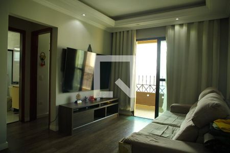 Sala de apartamento à venda com 2 quartos, 75m² em Baeta Neves, São Bernardo do Campo