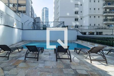 Área comum - Piscina de apartamento à venda com 1 quarto, 38m² em Vila Nova Conceição, São Paulo