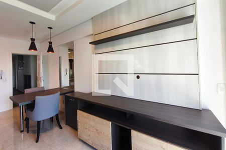 Sala de apartamento à venda com 1 quarto, 49m² em Cambuí, Campinas