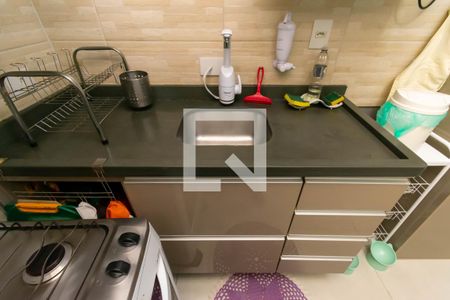 Cozinha de apartamento à venda com 4 quartos, 76m² em Liberdade, São Paulo
