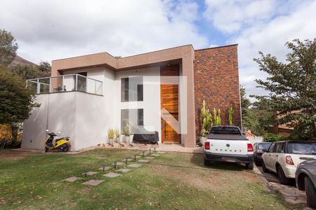 Fachada de casa de condomínio à venda com 4 quartos, 417m² em Retiro do Chalé, Brumadinho
