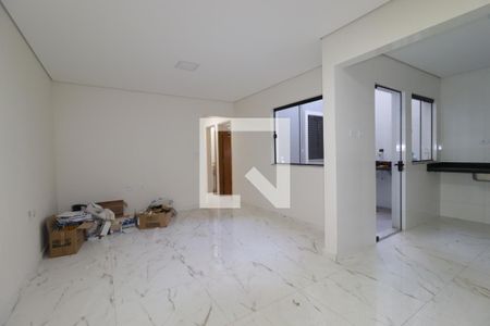 Sala de apartamento à venda com 3 quartos, 75m² em Vila Curuçá, Santo André